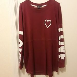 Maroon sweater